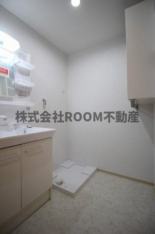 Miracle Gardenの洗面所|脱衣スペースもあります