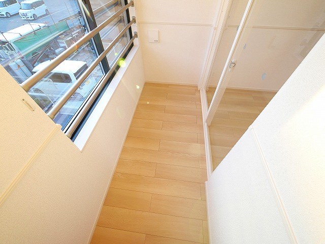 エレガンス　ハーモニーのバルコニー|広々としたバルコニーです