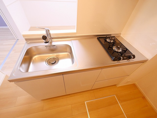 エレガンス　ハーモニーのキッチン|洗濯機置き場です