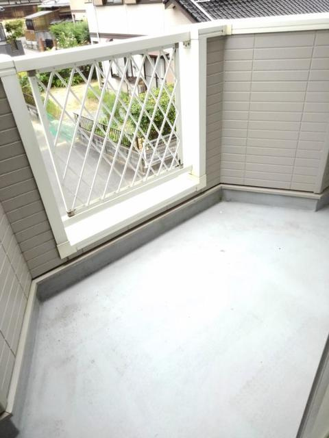 シャン・ド・フルールのバルコニー