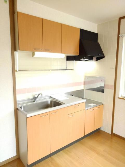 シャン・ド・フルールのキッチン