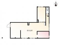 【間取り】 | ハイツ南万々　テナント