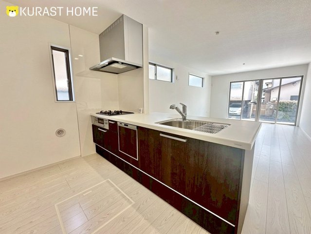 京都市西京区大原野上里鳥見町　新築戸建のキッチン