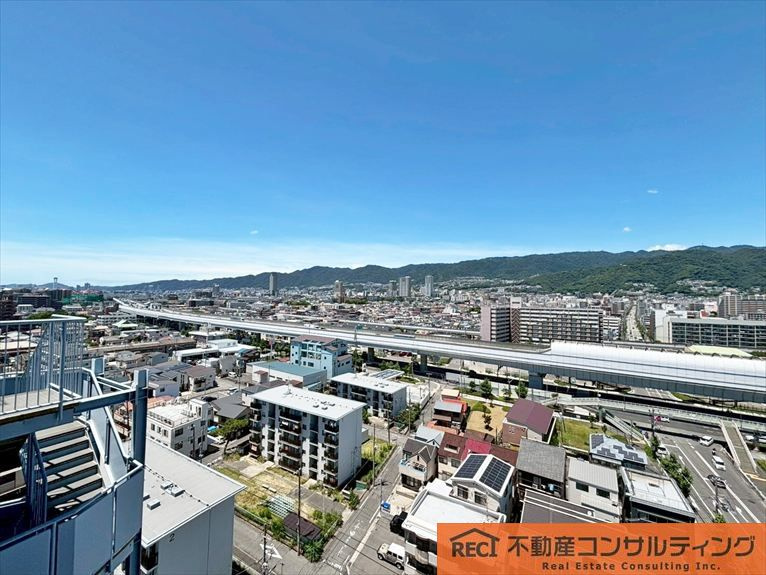 ユニハイム魚崎3号棟の展望