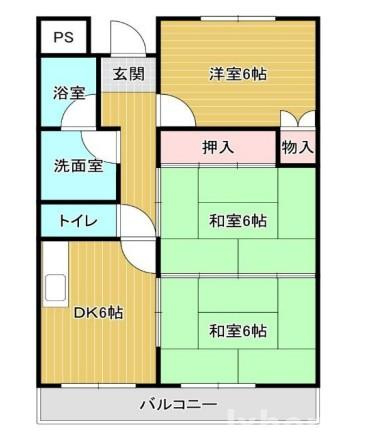 エクセル樋下の間取り