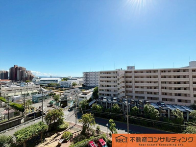 【展望】 | コート甲子園南3番館 | 明るく眺望良好なLDK