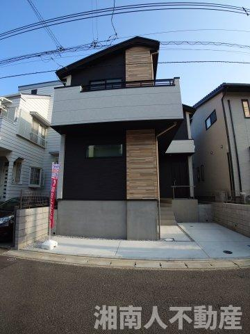 茅ヶ崎市菱沼１丁目　新築戸建の外観|外観もきれいです