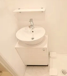 エスリードレジデンス梅田グランゲートの独立洗面台