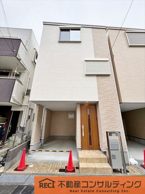 【外観】 | 神戸市東灘区青木3丁目　新築戸建　2号地 | 住宅設備充実