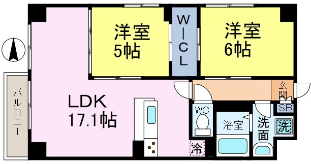 ラプリマグランデの間取り