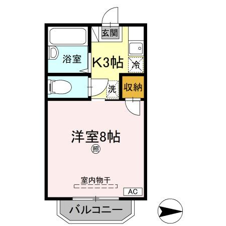 ライブ10の間取り