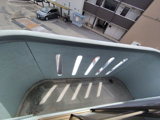 ライブ10のバルコニー