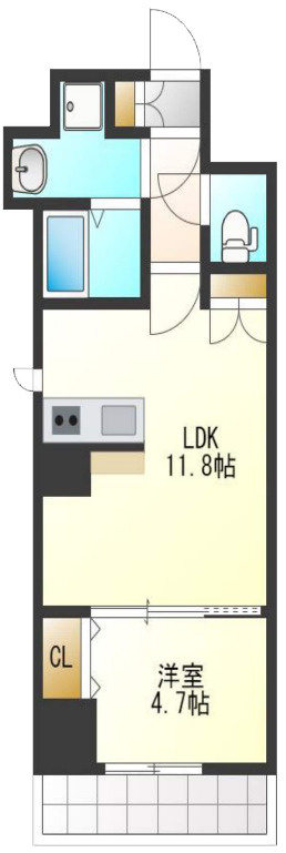 L-IDEA OTEMAE の間取り