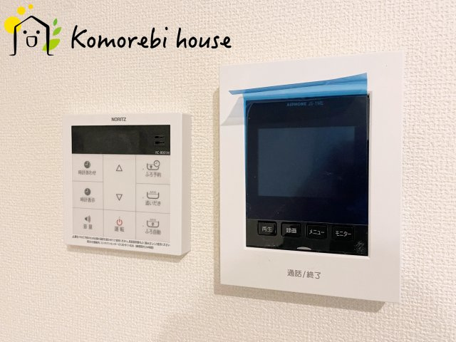 第17上尾上　新築一戸建て　Aの防犯設備|来客時も画面で確認できる安心のTVモニターフォン。録画機能も付いているの安心。忙しい毎日をしっかりサポートします。