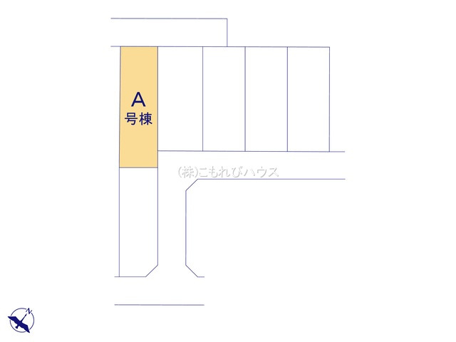 第17上尾上　新築一戸建て　Aの区画図|A号棟