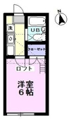 空間が有効活用できるロフト付