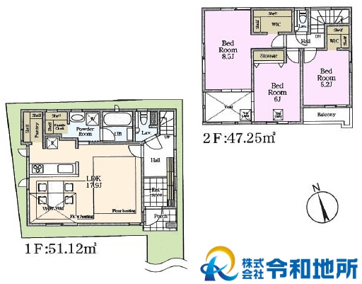 新築戸建　茅ヶ崎市浜竹3丁目の間取り
