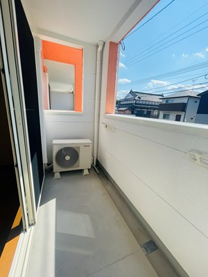 カーサルージュのバルコニー|落ち着いた時間を過ごせるバルコニーです