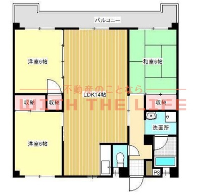 サンコーポ国分【キャンペーン対象物件】の間取り