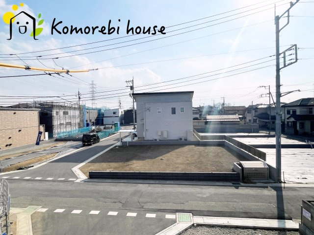 第17上尾上　新築一戸建て　Bの展望|住宅街ならではの落ち着いた雰囲気と、しっかり確保された明るさが魅力の眺望です。															
