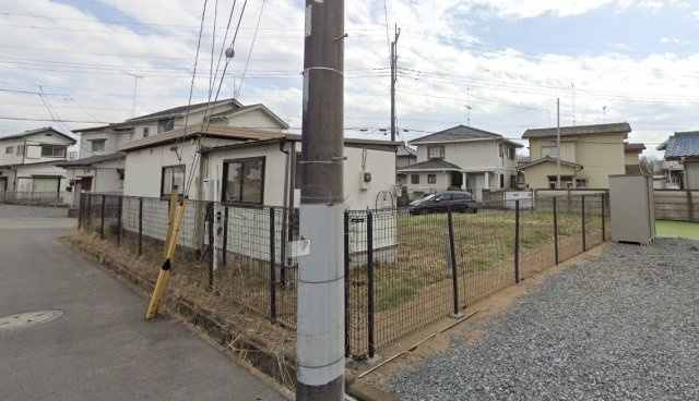 茨城県筑西市玉戸　土地の外観