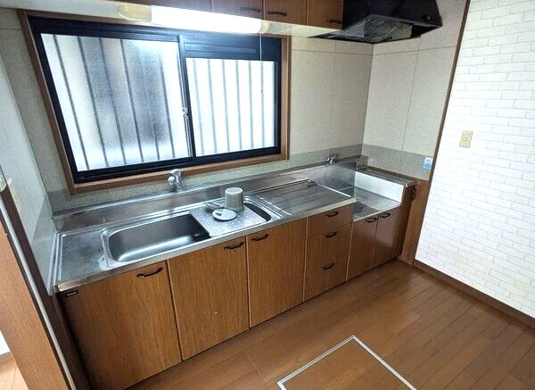 マムハウスＢ棟のキッチン