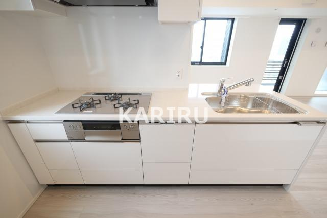 ジオタワー新町のキッチン