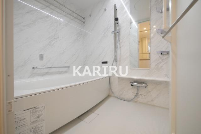 ジオタワー新町の浴室