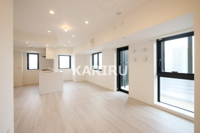 ジオタワー新町の居間・リビング