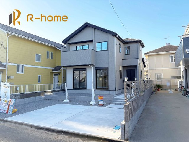 守谷市薬師台9期　新築戸建て　1号棟の外観|ご予約を頂ければ、『平日』はもちろん『早朝』や『夜間』もご見学可能です♪お気軽にお申し付けください♪