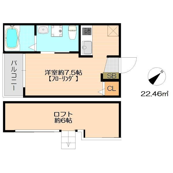 レガシィ井尻の間取り