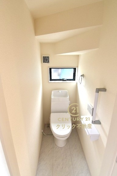 リーブルガーデン  常陸太田市馬場町　3期　1のトイレ|１階と２階、２ヶ所に清潔なトイレ。
毎日使う空間と機能だから、いつまでも清潔なスペースであってほしいのがトイレです。