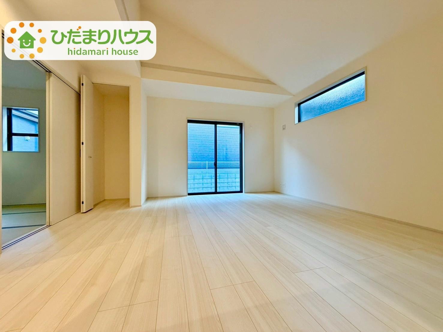 野田市中野台4期　新築戸建　4号棟の居間・リビング|家族団らんの時間も増えそうなくつろぎのＬＤＫ☆						
