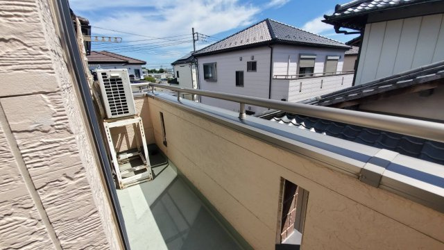 熊谷市拾六間　中古戸建　既存住宅状況調査報告書　有（インスペクション）のバルコニー