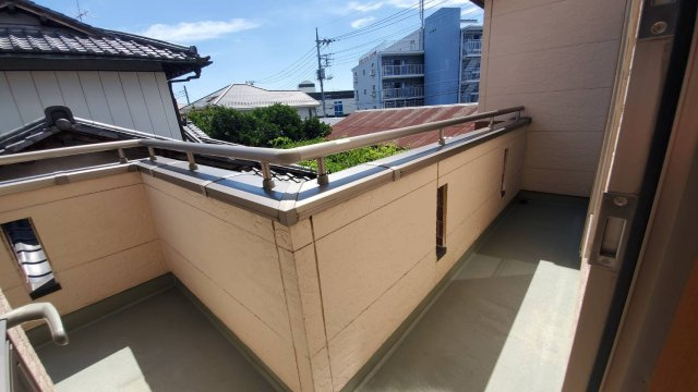 熊谷市拾六間　中古戸建　既存住宅状況調査報告書　有（インスペクション）のバルコニー