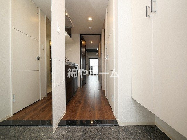 セイワパレス深江南の玄関|シンプルで使いやすい玄関です