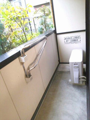 【バルコニー】 | エクセルシス | バルコニーがあります