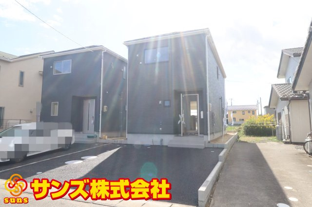 郡山市御前南５丁目　　　1号棟　　朝日が丘小学校、郡山第７中学区の外観|北西側から見た外観