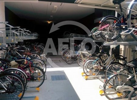 レジュールアッシュウエストレジスのその他共用部分|レジュールアッシュウエストレジス　駐輪場