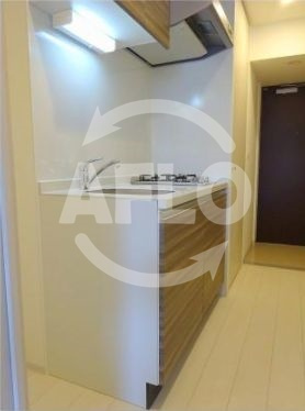 レジュールアッシュウエストレジスのキッチン|レジュールアッシュウエストレジス　ガス二口システムキッチン