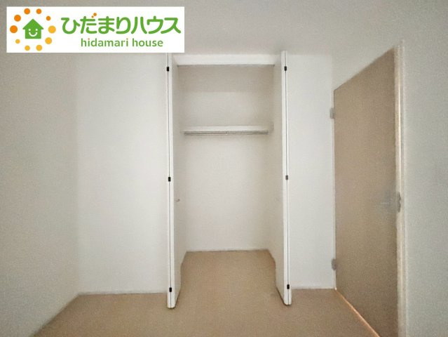野田市中野台4期　新築戸建　5号棟の収納|クローゼットタイプの収納は荷物がどこにあるかすぐに見つかります！							
