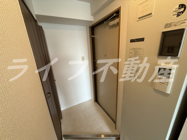 グランメール高井田の玄関|シンプルで使いやすい玄関です