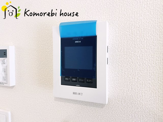 第17上尾上　新築一戸建て　Fの防犯設備|モニター付インターホンです