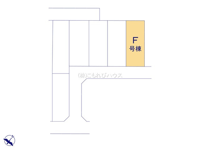第17上尾上　新築一戸建て　Fの区画図|F号棟