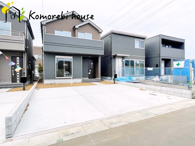 第17上尾上　新築一戸建て　Fの駐車場|車をお持ちの方に嬉しい駐車場付きの物件です