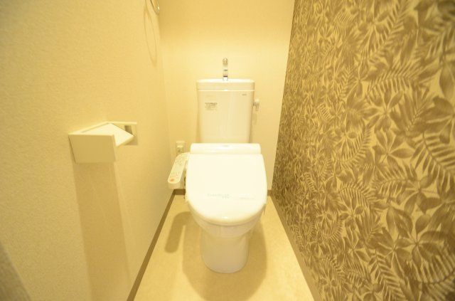 フジパレス沢ノ町のトイレ|落ち着いたトイレです
