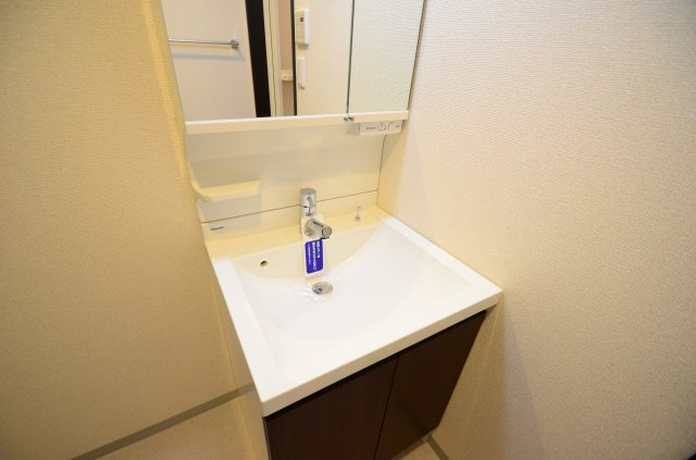 フジパレス沢ノ町の洗面所|スペースが確保できる洗面所です