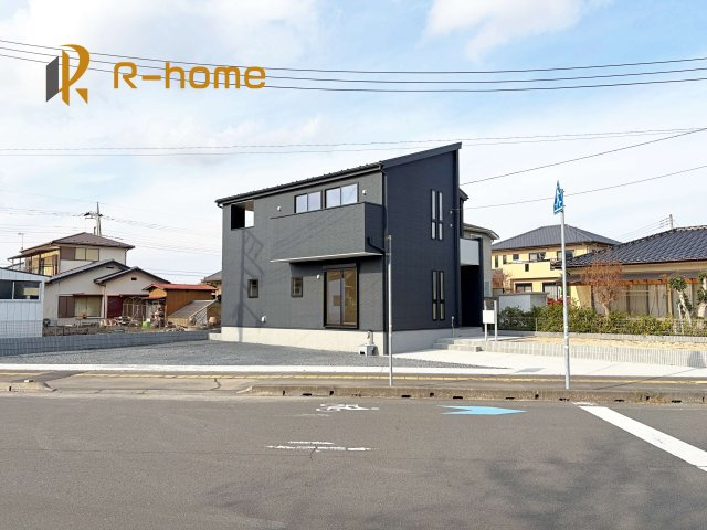 那珂市瓜連4期　新築戸建て　1号棟の外観|ご予約を頂ければ、『平日』はもちろん『早朝』や『夜間』もご見学可能です♪お気軽にお申し付けください♪