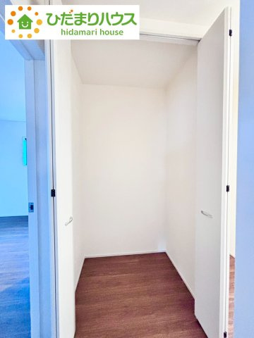 野田市中野台4期　新築戸建　6号棟の収納|こたつや扇風機などの季節物もポンポンしまえます(*´▽｀*)