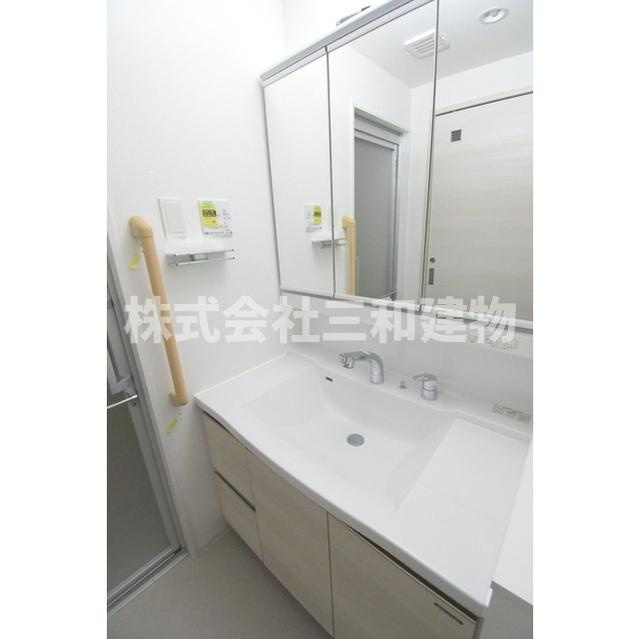 プライムガーデン若木の洗面所